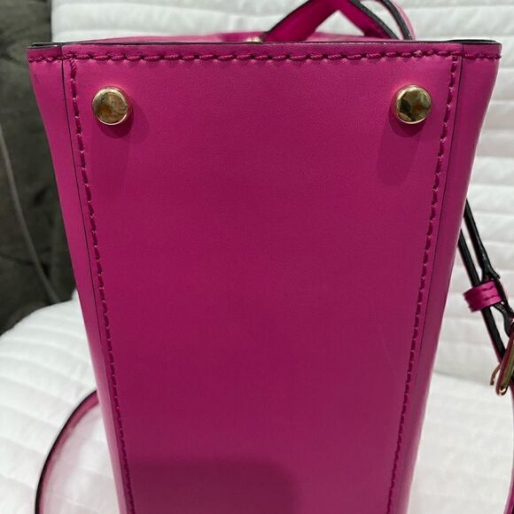 Kate Spade Doris Fuschia Pink Leather Hobo Bag - Picture 11 of 15